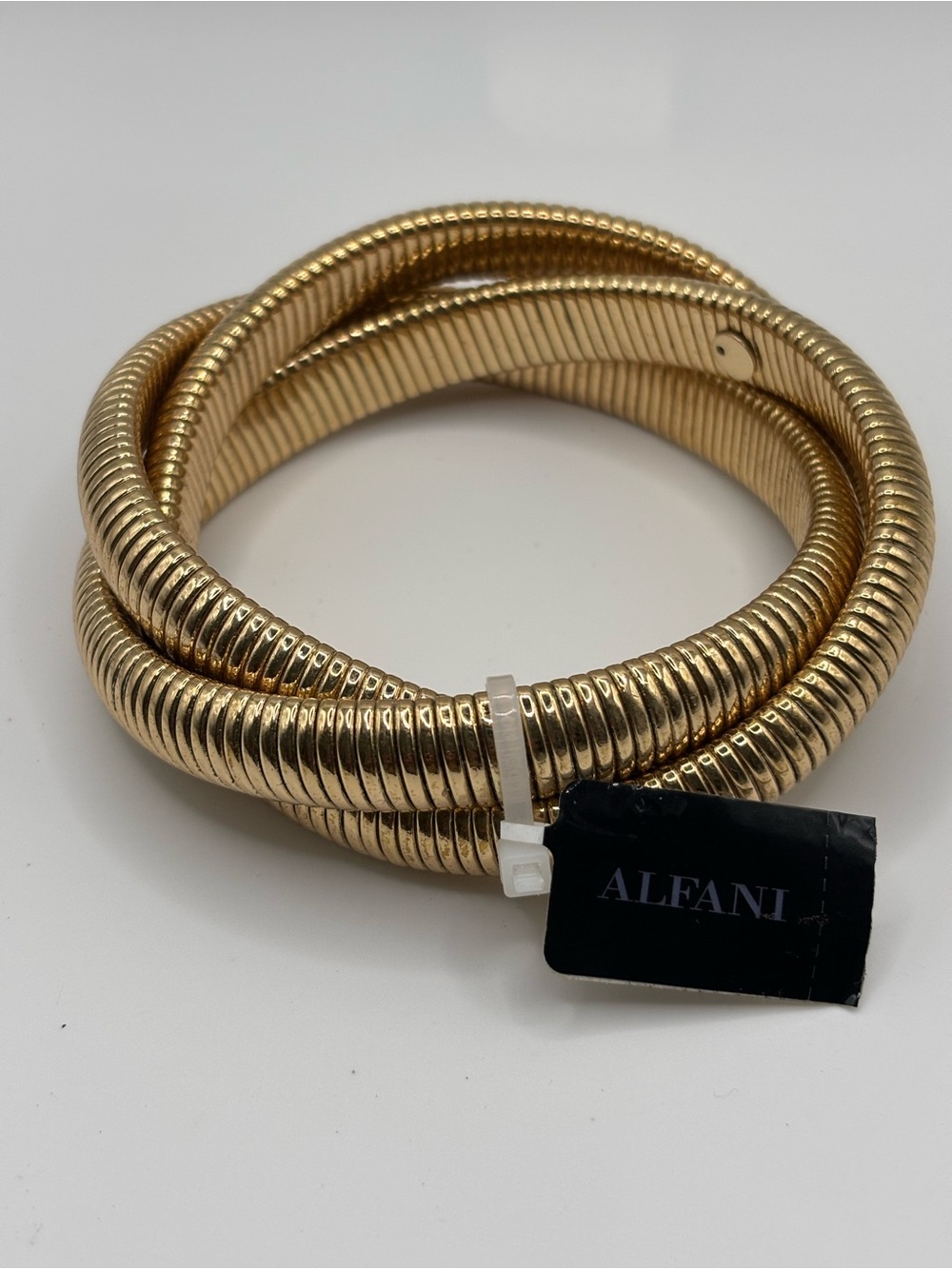 Alfani Gold-Tone Coil Wrap Bracelet